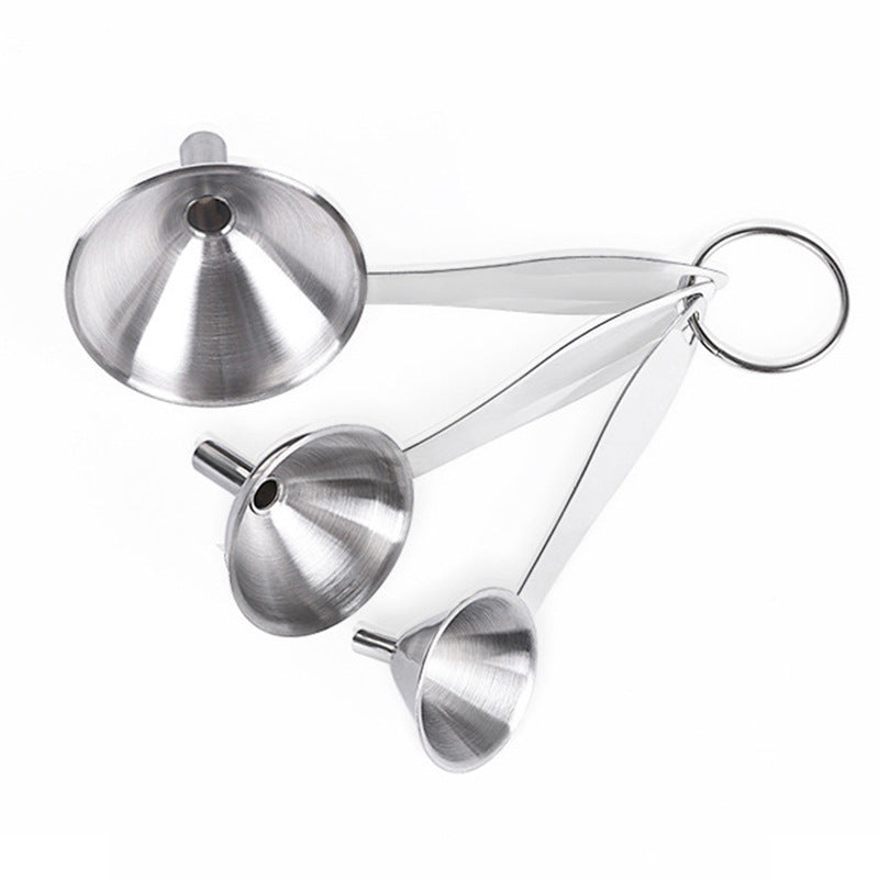 Stainless Steel Three Piece Canning Funnels