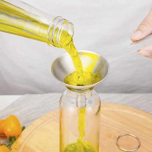 Stainless Steel Three Piece Canning Funnels