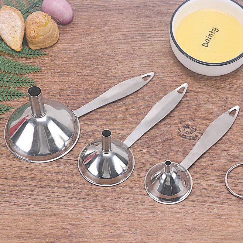 Stainless Steel Three Piece Canning Funnels